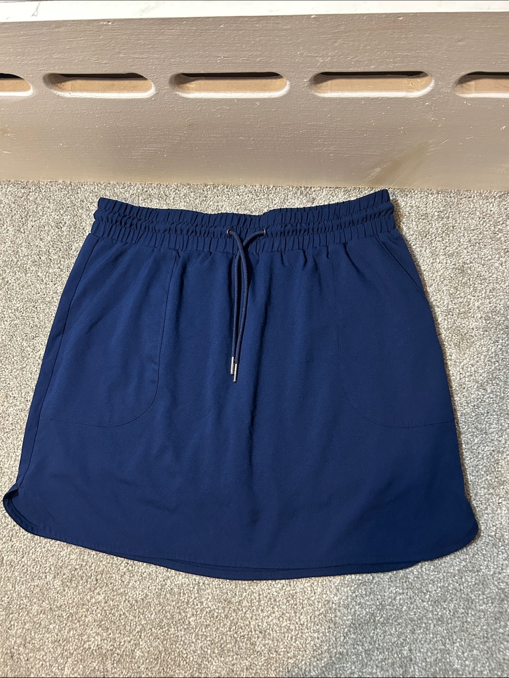 St. John's Bay Navy Blue Women's Athletic Skort